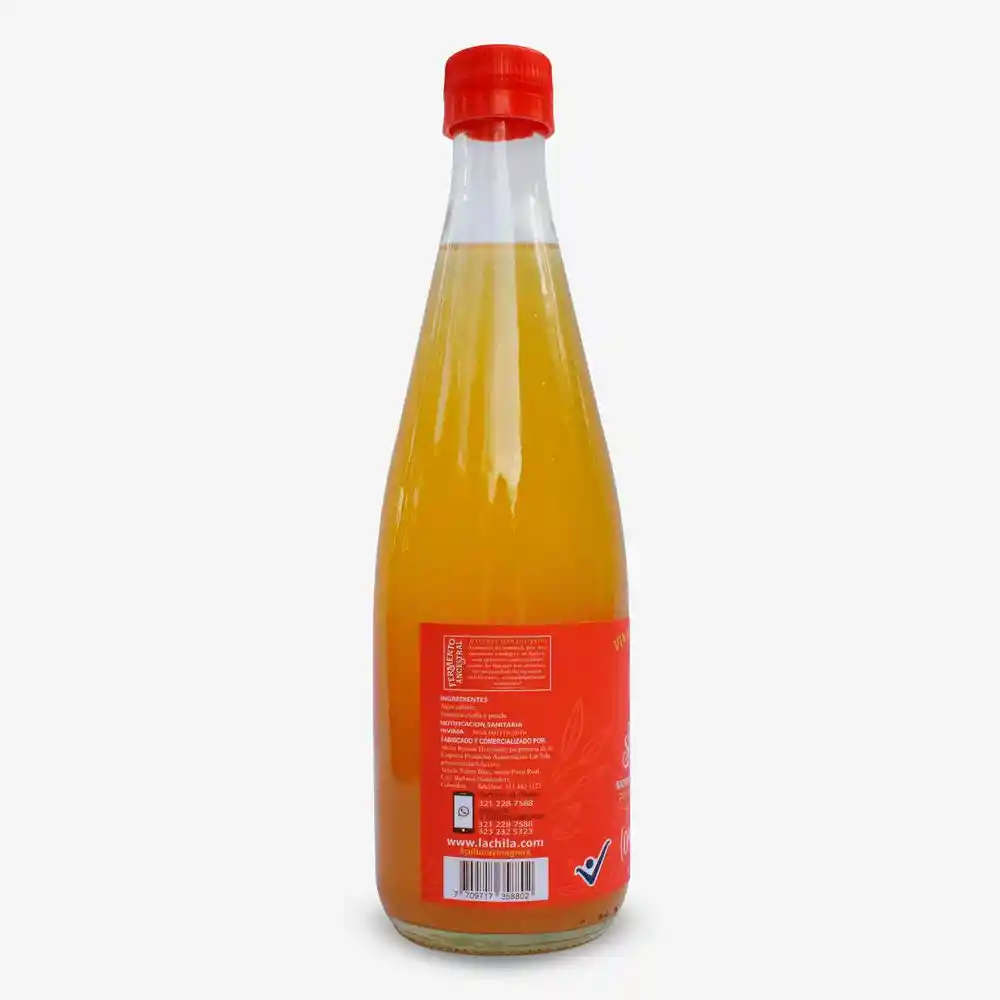 Vinagre Natural De Manzana Productos Alimenticios Lachila 477 Ml