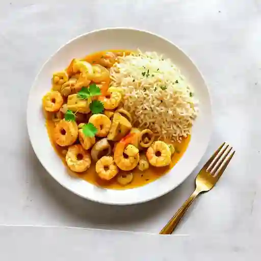 Encocado De Mariscos