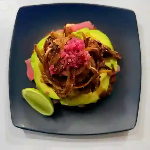 Tostada cabrona de atún