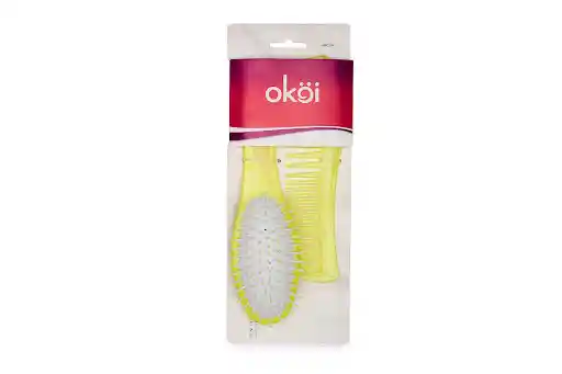 Okoi Set de Cepillo y Peine