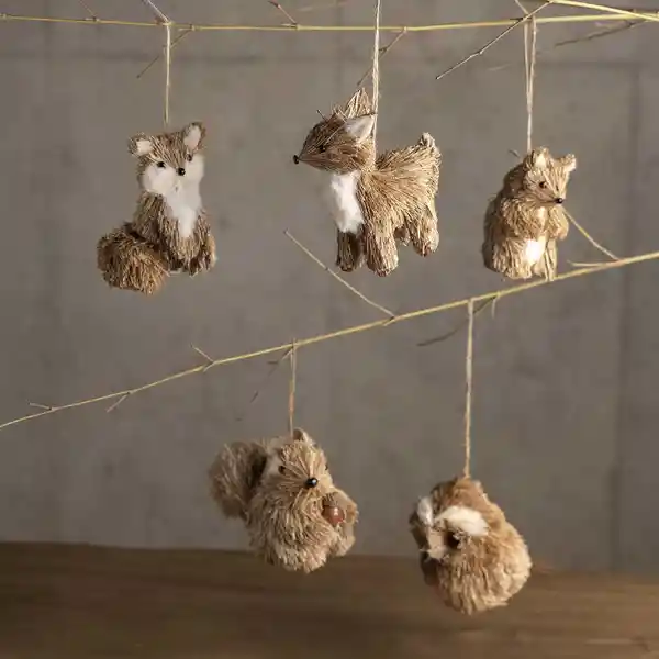 Oso Yute Colgante 10 cm Ambiente Gourmet