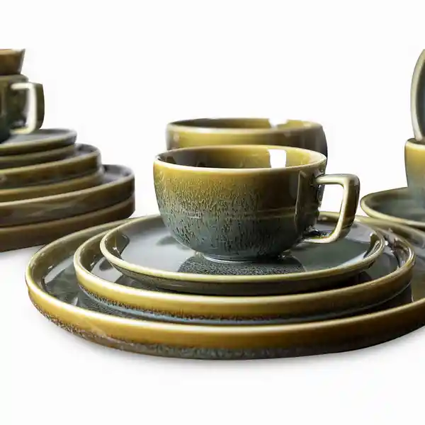 Set Vajilla Jasper 4 Puestos Ambiente Gourmet