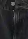 Jean Brigitte Tejano Negro Talla 40 Mujer Mango
