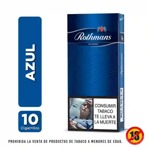 Rothmans Cigarrillo Azul Sks