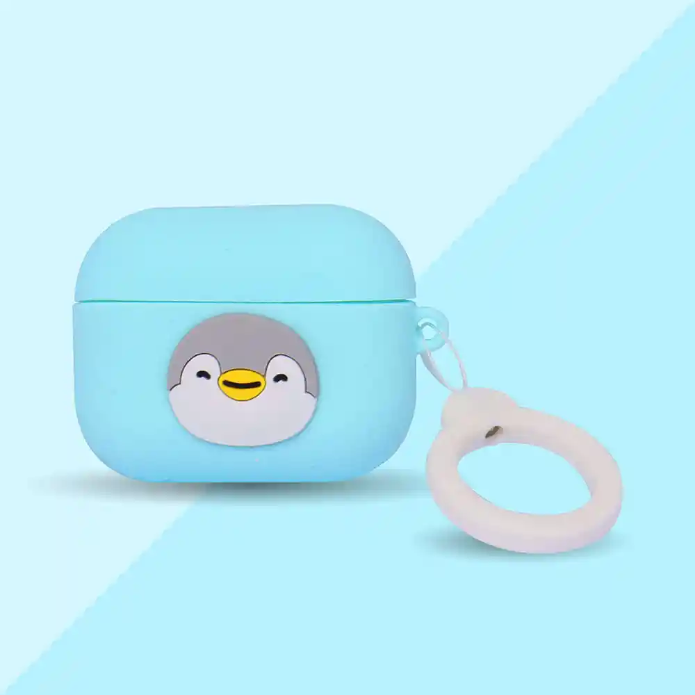 Miniso Estuche Para Airpodspro Mini Family Azul