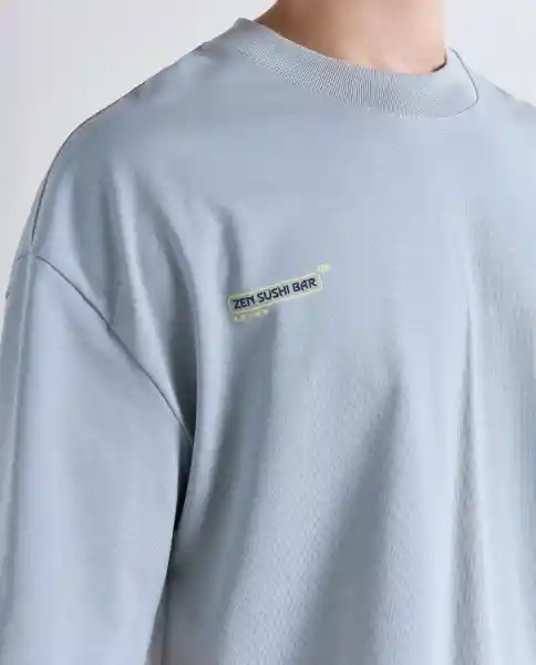 Camiseta Hombre Gris Talla M 849G034_GRI144503 Americanino
