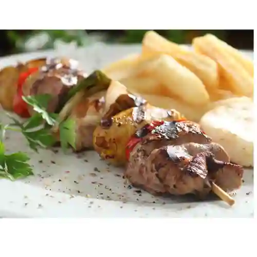 Chuzo Mixto + Papas