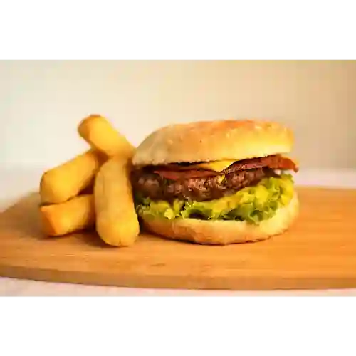 Hamburguesa Mixta Mega