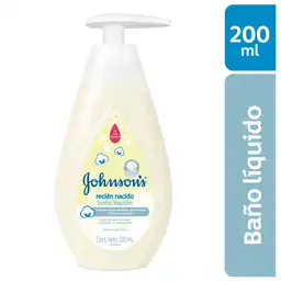 Baño Líquido Bebé JOHNSON'S Recien Nacido 200 ML