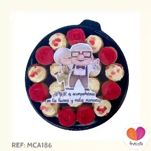 Minicupcakes X20 Amor Ref Mca186