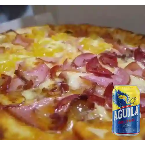 Combo Hawaiana Mediana + Aguila Orig Lta 330ml