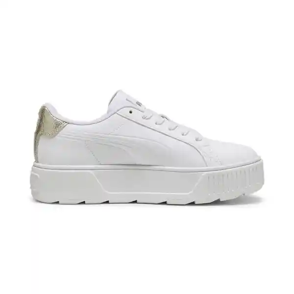 Puma Zapatos Karmen Metallic Shine Wns Mujer Blanco Talla 9.5