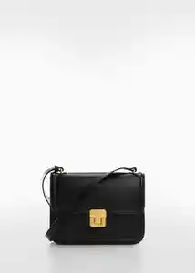 Bolso Carmen Negro Mujer Mango