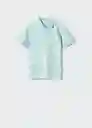 Camiseta Polo Javier4 Verde Pastel Talla 14 Niños Mango