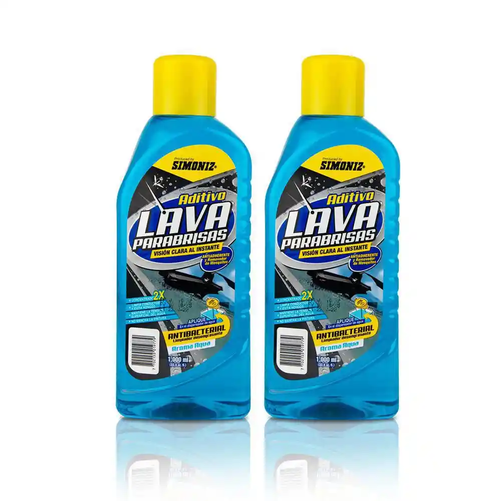 Simoniz Home Set 2 Aditivo Lavaparabrisas 100 Ml 200734