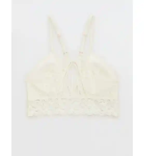 Brasier Bralette Aerie en Beige Talla Large American Eagle