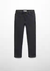 Jean Comfy Tejano Negro Talla 13 Niños Mango