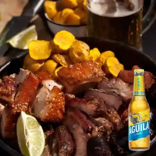 Combo Matrimonio 100 Gr. + Aguila Light 350 ml