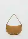 Bolso M Gari Mostaza Talla 99 Mujer Mango
