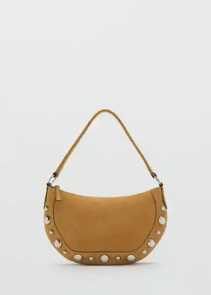 Bolso M Gari Mostaza Talla 99 Mujer Mango