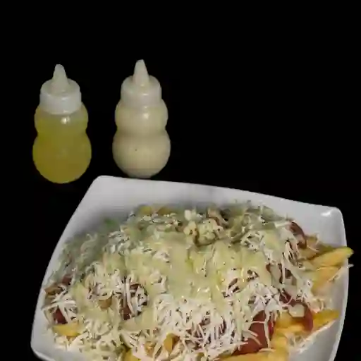 Choripapa sin gratin