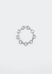 Pulsera Vilma Plata Talla 99 Mujer Mango