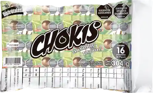 Chokis Snack Bolita Chocolate