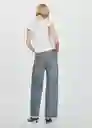 Camiseta Duna Blanco Talla S Mujer Mango