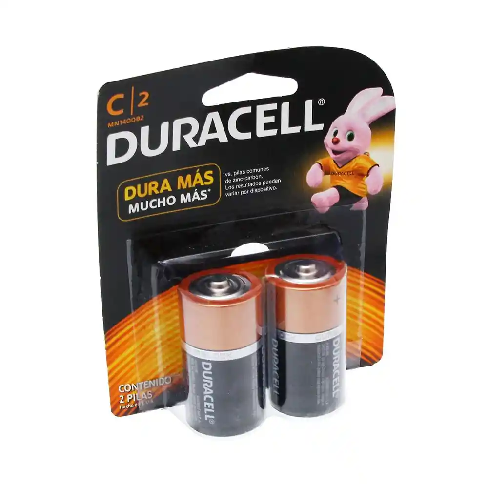 Duracell Tipo C X2