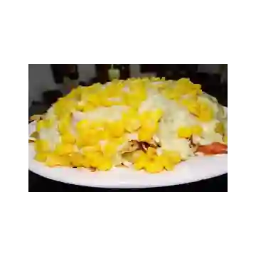 Salchipapa Mega Familiar Gratinada (4p)