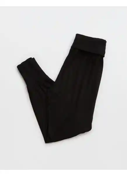 Pantalón de Pijama Aerie Negro Talla SMALL American Eagle