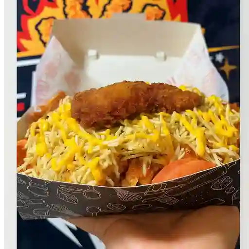 Salchipapa