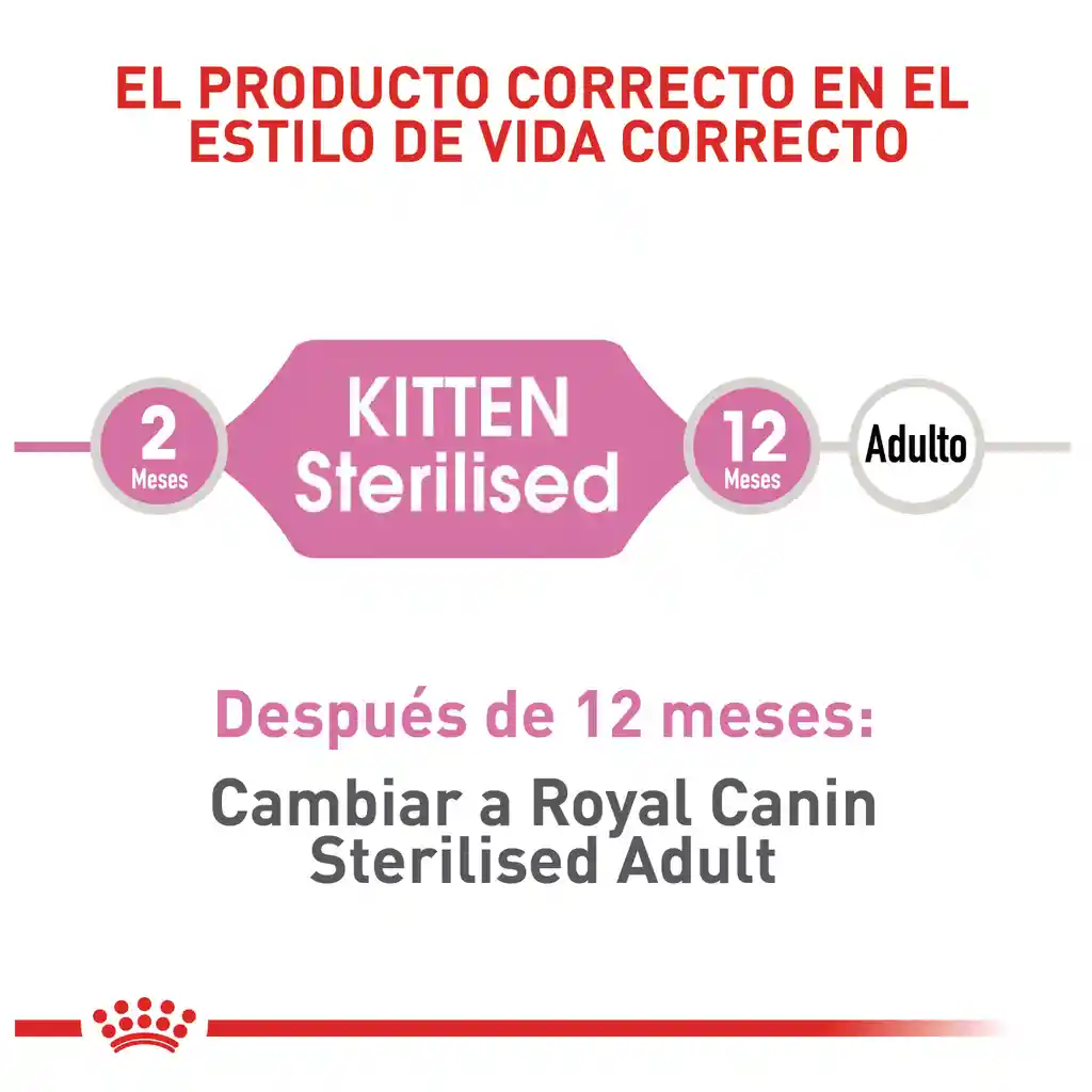 Royal Canin Alimento Para Gato Kitten Sterilised 0,4Kg