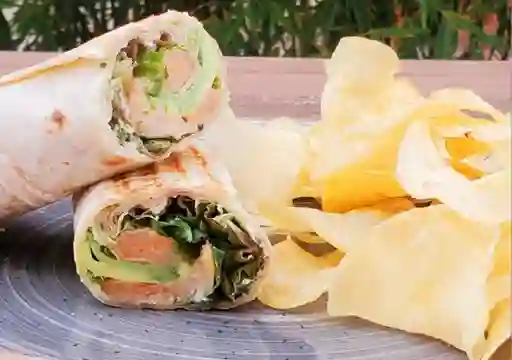 Wrap Salmón y Aguacate