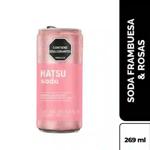 Soda Hatsu Frambuesa 269 Ml