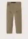 Pantalón Astorgl Beige Talla 46 Hombre Mango