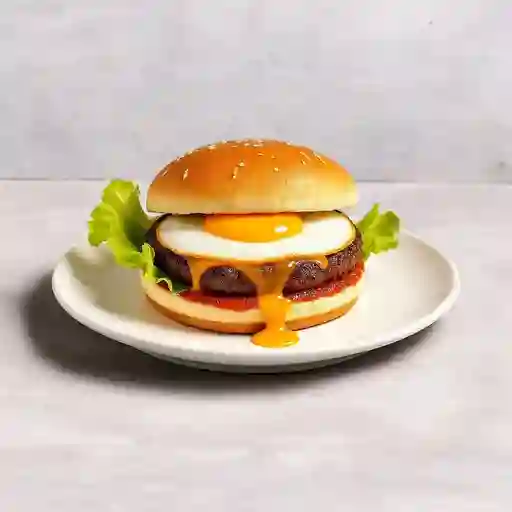 Hamburguesa Bisteck A Caballo