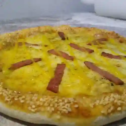 Pizza Pollo Miel Mostaza