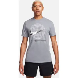 Nike Camiseta Dri-Fit Tee Wc2 Para Hombre Gris Talla M