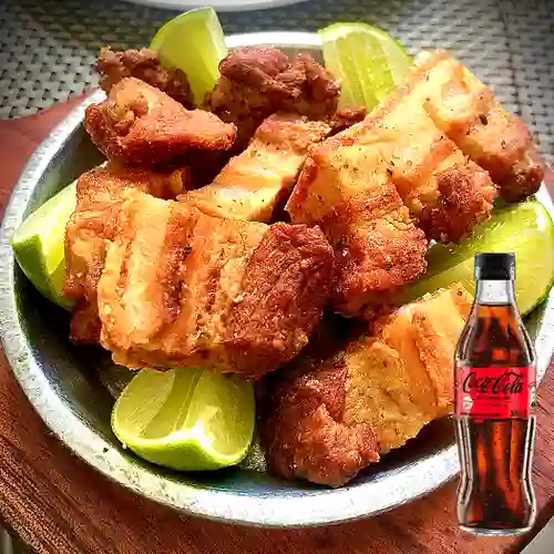 Combo Chicharrón + Coca Cola Sin Azúcar 300ML