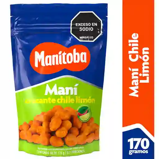 Manitoba Maní Crocante Chile Limón
