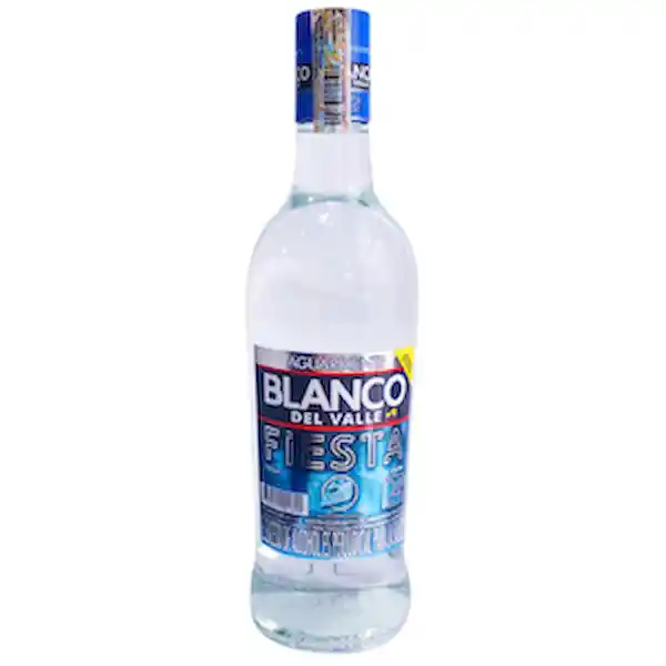  Blanco Del Valle Aguardiente Fiesta sin Azúcar 