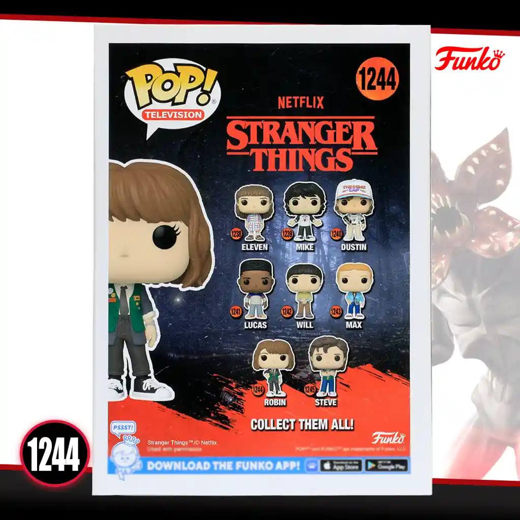 Funko Pop! Figura de Colección Stranger Things Season 4th Robin