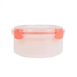 Miniso Recipiente Para Ensalada Con Separador Grande Naranja