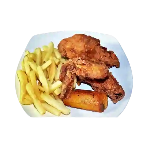 1/4 Pollo Broaster