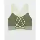 Top Deportivo Aerie Verde Talla MEDIUM American Eagle