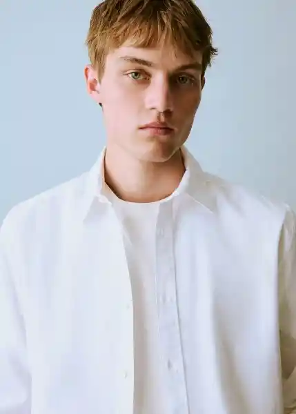 Camisa Spring Offwhite Talla 18 Teen Niños Mango