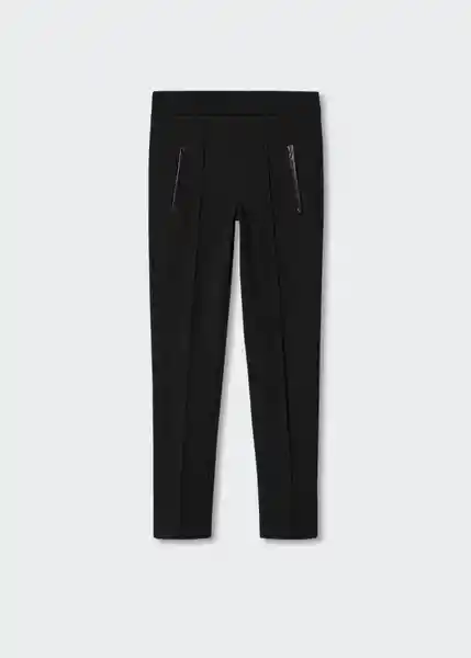 Leggings Roma Negro Talla 14 Niñas Mango