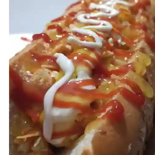 Hot Dog Queso Tocineta + P Francesas