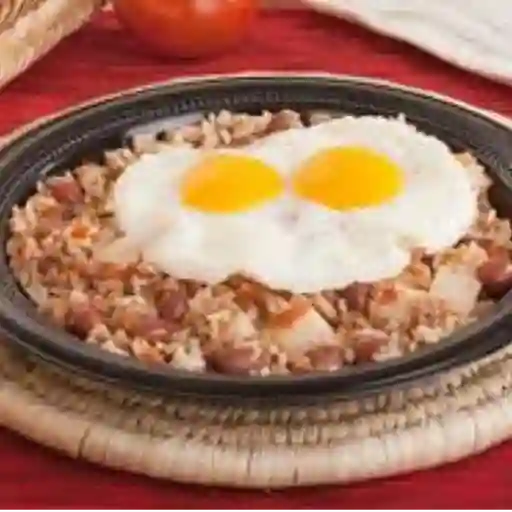 Calentado con huevos